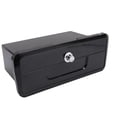 thumbnail image 1 of Marine Storage Box, Lockable Dry Storage Emergency Marine Box with Double Cup Holder, Marine Boat Storage Compartment Multifunctional Plastic Boat Glove Box, 1 of 7
