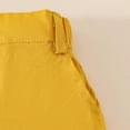 thumbnail image 6 of Baby Boys Summer Clothes My First Easter Outfit Set 2 Piece Bow Tie Short Sleeve Shirt Top and Solid Color Shorts Set, 6 of 6