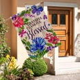 thumbnail image 5 of Grateful Thankful Blessed House Flag, Spring Summer Home Decorative Large Outdoor Flag Butterfly Flower Sign, Farmhouse Fall Autumn Garden Yard Lawn Outside Decoration Double Sided Decor 28x40, 5 of 6