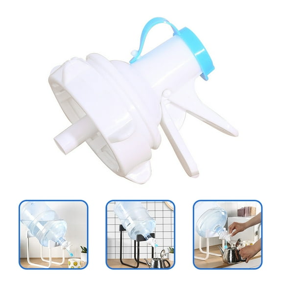 2pcs Plastic Water Jug Caps Water Dispenser Valves Reusable Spigot Faucet Nozzles