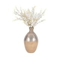thumbnail image 2 of Decorative Glass Vase with Sleek Silhouette and Glam Style Accents Crafted from Durable Glass for Modern and Contemporary Interiors, 2 of 13