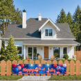 thumbnail image 4 of Decorative Design Happy 4th of July Patriotic Banner Star Spangled Balloon Fireworks for Independence Day Party Outdoor Celebration, 4 of 6