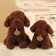thumbnail image 3 of Realistic Stuffed Poodle Adorable Puppy Dog Soft Plush Toys Valentine's Day Christmas Holiday Birthday Gift for Toddler Kids,7/9.75inch, 3 of 5