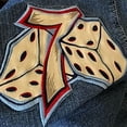 thumbnail image 3 of 2024 Y2k hombres pantalones cortos estampado Harajuku pantalones vaqueros holgados para hombres Hip Hop pantalones cortos casuales verano otoño pantalones cortos vaqueros góticos S-3XL, 3 of 5