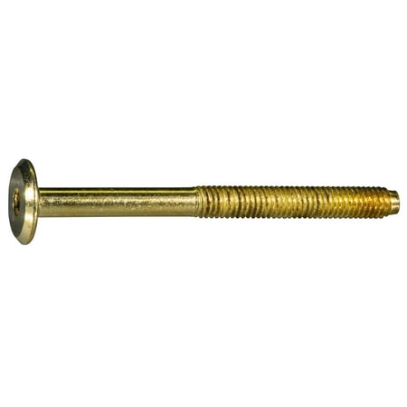 

6mm-1.00 x 70mm Brass Joint Connector Bolts (5 pcs.)