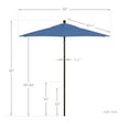 thumbnail image 5 of California Umbrella  Fiberglass Market Umbrella - Bronze-Pacifica-Capri, 5 of 5