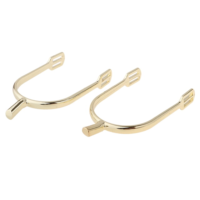 Espuelas de Parachoques de Doma Sunnimix para mujeres hombres jóvenes oro aleación de zinc