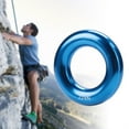 thumbnail image 2 of Strong Corrosion Resistance Aluminum Alloy Round Climb Ring, Climb Ring, High Toughness Practical Cave Exploration For Climbing Activities, 2 of 8