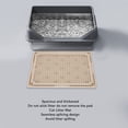 thumbnail image 3 of Cat Litter Mat, 17x13inch Double Layer Cat Litter Trapping Mat, Non Slip Waterproof Urine Proof Cat Litter Box Mat, Cat Litter Catcher Mat Easy to Clean, Washable, 3 of 7