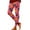 Hot Pink, variant on FJHNGBDH Women'S Thanksgiving Leggings Turkey Pumpkin Wheat Print Stretchy High Waisted Pants Tights Fitting Sports Legging
