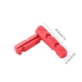 thumbnail image 4 of 1 par de pastillas de freno Naiovety Rojo 20Conjunto, 4 of 6