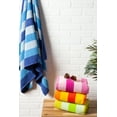 thumbnail image 4 of J & M Home Fashions  Bright Terry 29""x59"" Cabana Stripe Beach Towel (set of 2), 4 of 6