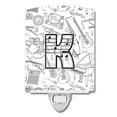 thumbnail image 1 of Carolines Treasures CJ2007-KCNL Letter K Musical Note Letters Ceramic Night Light, 1 of 1