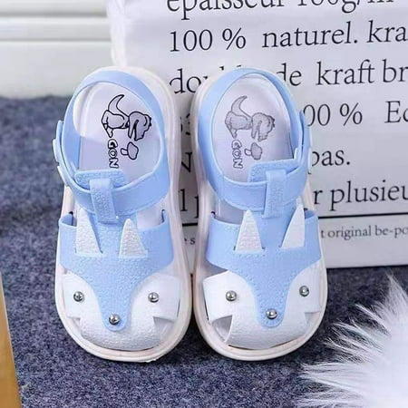 

〖Yilirongyumm〗 Baby Shoes Children Kids Shoes Boys Girls Closed Toe Summer Beach Sandals Shoes Sneakers