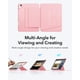 thumbnail image 4 of Funda ESR para iPad Air de 11 pulgadas (2025/2024) con soporte para lápices, color rosa, 4 of 9