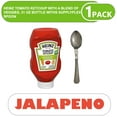 thumbnail image 3 of Heinz Tomato Ketchup with a Blend of Veggies, 31 oz Bottle withs supplyplex  spoon, 3 of 4