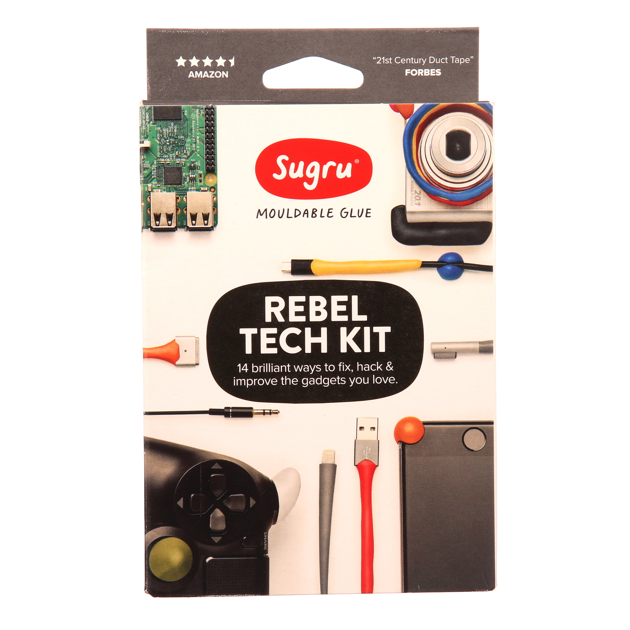 Sugru Mouldable Glue - Original Formula - Rebel Tech Kit 