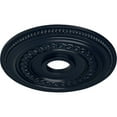 thumbnail image 3 of Ekena Millwork 18"OD x 3 3/8"ID x 7/8"P Oldham Ceiling Medallion (Fits Canopies up to 8 5/8"), Hand-Painted Midnight Dream, 3 of 6