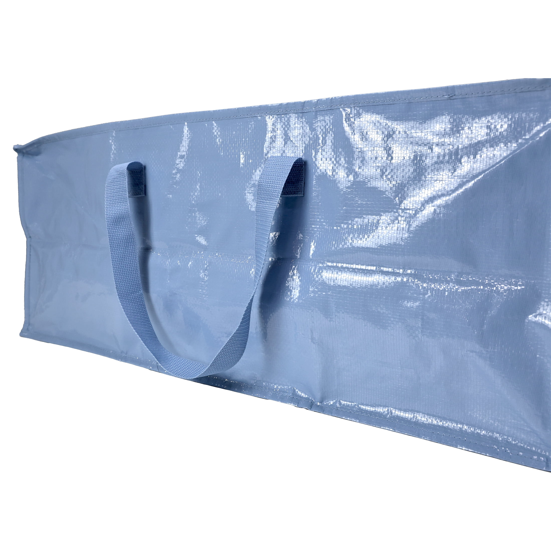 Mainstays 20 Gallon Blue Jewel Storage and Moving Bag with Dual Handles and Backpack Straps