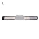 thumbnail image 1 of Cinturón de alivio del dolor lumbar para hombres y mujeres, negro (talla L) Soporte de cintura con calefacción universal, 1 of 8