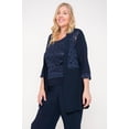 thumbnail image 2 of R&M Richards Mother of the Bride Formal Plus Size Pant Suit 7772W, 2 of 4