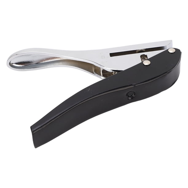 Perforadora De Un Solo Círculo De Alta Resistencia, 6 Mm De Diámetro Resorte Perforadora De Mano De Alta Resistencia Mango Ergonómico Todo Metal Para Papel