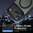 thumbnail image 6 of BENTOBEN Case for iPhone 17 Pro Max 6.9" Compatible with Mag-Safe Metal Frame Slim Tpu Pc Matte Shockproof Black, 6 of 7