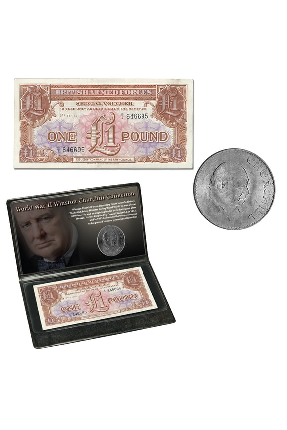 Winston Churchill WWII Coin & Currency Collection