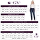 thumbnail image 2 of Vaqueros Gloria Vanderbilt Amanda Classic High Rise Black 12, 2 of 3