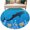 Blue Nautical Ocean, variant on Coastal Whale Area Rugs 8'x10', Washable Small Throw Rugs for Living Room Patio, Blue Nautical Ocean Jellyfish Coral Starfish Indoor Outdoor Rug Non-Slip Low Pile Carpet Runner Reversible Floor Mats