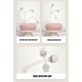 thumbnail image 4 of Fuzzy Bowl with Holder, Fuzzy Bowl Holder, Tablet Pillow Stand, Adjustable Phone Holder for Bed, Cute Plush Holder Pillow for Phone with Detachable B, 4 of 5