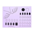 thumbnail image 1 of Acrylic Nail Training Mat Silicone Trainer Sheet for DIY Application Practice, 1 of 8