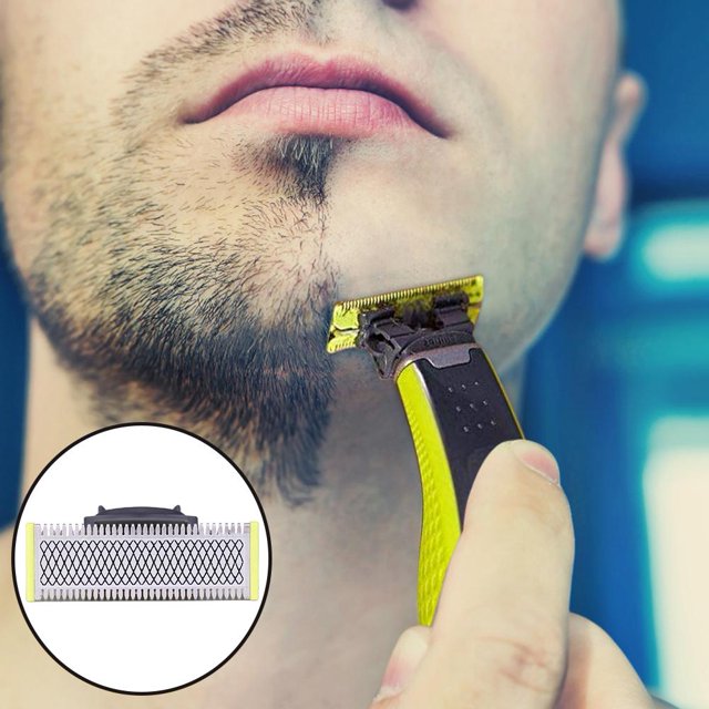 Cuchilla de repuesto para cabezal de afeitadora de barba Manual para hombres para maquinilla de afeitar Philips OneBlade Likrtyny Cuidado Belleza