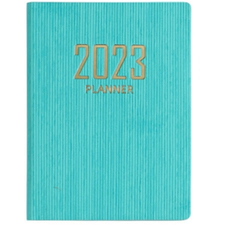 

PWFE 365 Days A7 Planning Notebook 2023 English Schedule Book 60Pcs Stationery Office School Accessories(Green)