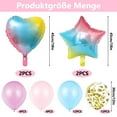 thumbnail image 2 of 36 piezas de globos de cumpleaños rosados, decoraciones de cumpleaños, globos de aluminio de feliz cumpleaños, decoraciones de cumpleaños para niñas, accesorios de fiesta de cumpleaños para, 2 of 7