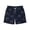 Dark black, variant on BFHHYA Kids 2 in 1 Print Swim Trunks Boys & Girls Elastic Waist Swimsuit Shorts with Liner Summer Bathing Suit 5-14 Years