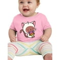 thumbnail image 1 of Cute Mewmmie W Cookies. T-Shirt Infant -Image by Shutterstock,  12 Months, 1 of 4