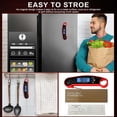 thumbnail image 5 of Digital Meat Thermometer for Grilling & Cooking – Waterproof Ultra-Fast Instant Read Food Thermometer with Backlight & Calibration for Kitchen, Deep Fry & BBQ, 5 of 9