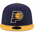 thumbnail image 3 of NBA hat featuring the Pacers' iconic "P" basketball logo. Indiana Pacers fitted hat, green, size 7 3/8, 3 of 5