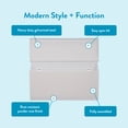 thumbnail image 3 of Architectural Mailboxes Woodlands Galvanized Steel, Medium, Wall-Mount Mailbox in White, 3 of 8
