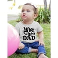 thumbnail image 2 of Love You Dad T-Shirt Infant -Smartprints Designs,  24 Months, 2 of 4
