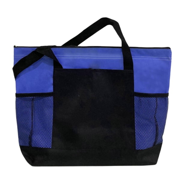 Bolsa de viaje, bolsa de gimnasio para mujer, bolso multifuncional, bolso ligero para Azul