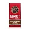 Eight O,Clock Coffee 100% Colombian Peaks & Arabica, Medium Roast, Whole Bean Coffee, Kosher Certified, 11 Oz