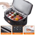 thumbnail image 4 of Bolsa térmica Lifewit, tamaño grande, 23 L, 32 latas, aislante, para pícnic, 4 of 8