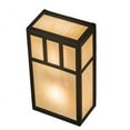 thumbnail image 6 of Meyda 201300 6.5 in. Hyde Park Double Bar Mission Wall Sconce - Antique Brass, 6 of 6