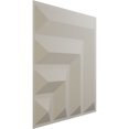 thumbnail image 2 of Ekena Millwork 19 5/8"W x 19 5/8"H Bolt EnduraWall Decorative 3D Wall Panel, UltraCover Satin Blossom White (12-Pack for 32.04 Sq. Ft.), 2 of 6