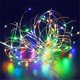 thumbnail image 4 of Guirnalda de luces LED con flores para decoración de boda, guirnalda de luces LED (colorida), 2 uds., 4 of 5