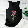thumbnail image 4 of Aloohaidyvio American Flag Tank Tops for Women USA Stars Stripes Independence Day Tank Sleeveless 4th of July Patriotic Shirts, 4 of 5