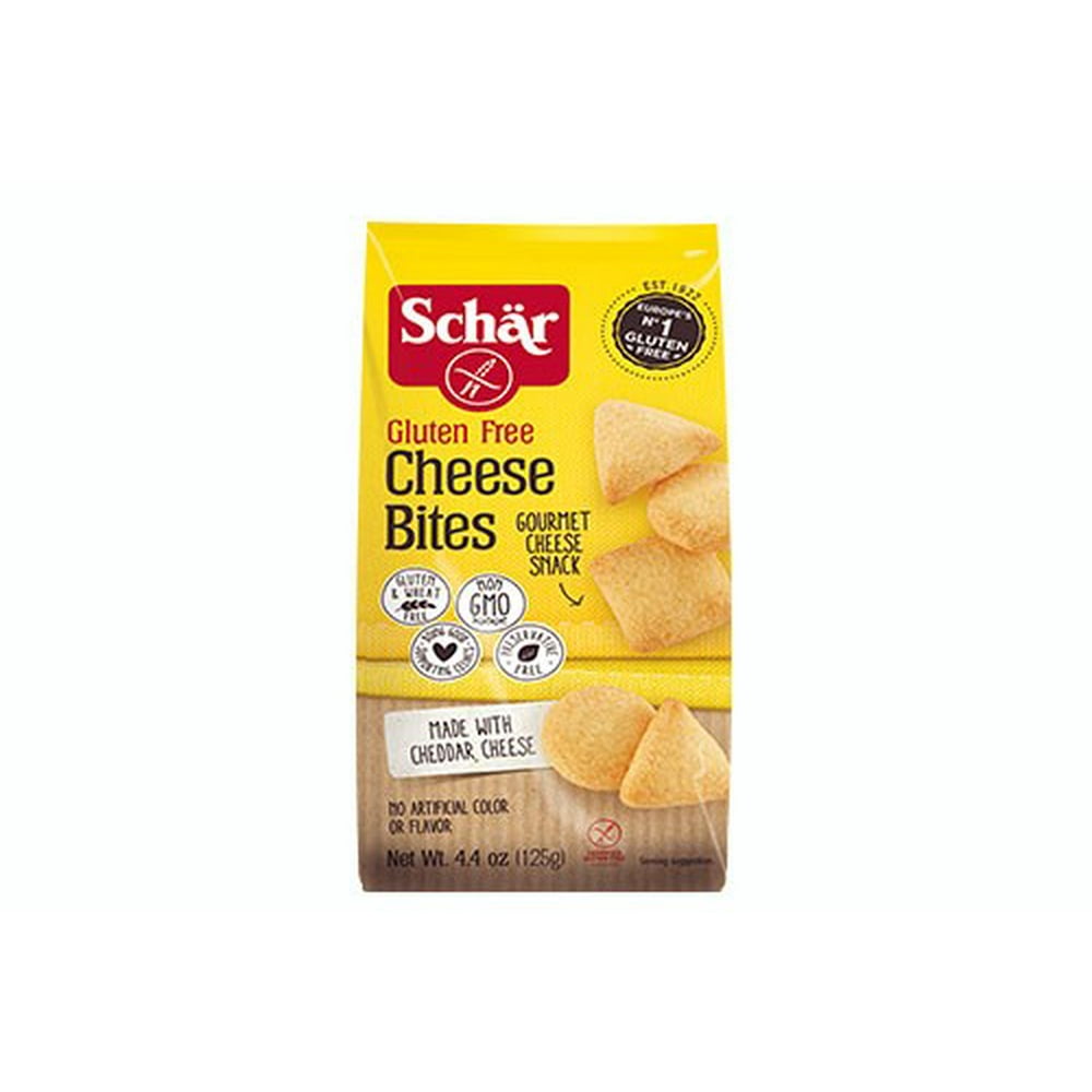 Schar Cheese Bites Crackers Gluten Free 4.4 oz