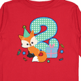 thumbnail image 4 of Inktastic Im 2 Years Old With Fox Boys or Girls Long Sleeve Toddler T-Shirt, 4 of 5
